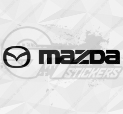 Sticker Logo Mazda - Stickers Mazda