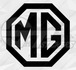 Sticker Mg Logo - Stickers MG