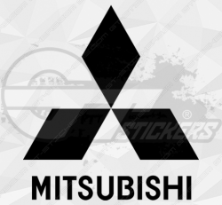 Sticker Mitsubishi Logo - Stickers Mitsubishi