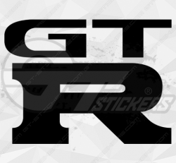 Stickers Logo Nissan GTR - Stickers Nissan