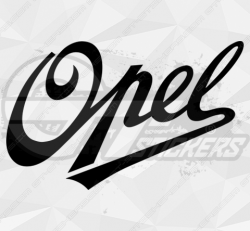 Sticker Opel Vintage Logo - Stickers Opel