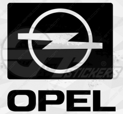 Sticker Opel Logo 4 - Stickers Opel