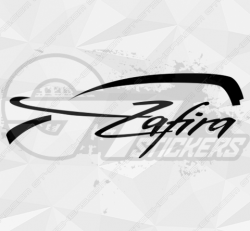 Sticker Logo Opel Zafira - Stickers Opel