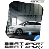 2 Stickers Seat Sport 300 mm - Stickers Seat
