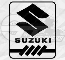 Sticker Voiture Logo Suzuki - Stickers Suzuki