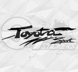 Autocollant Toyota Sport 1