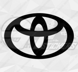 Sticker Logo Toyota - Stickers Toyota