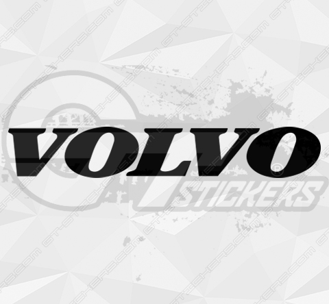 Sticker Volvo 1 - Adhésif 3M Pro / Oracal - GTStickers