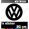 Sticker Volkswagen Camper Combi Van 200 mm