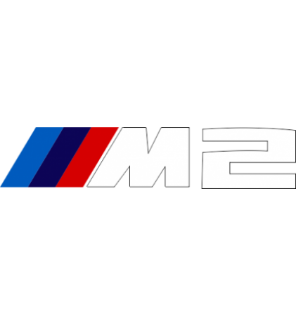 Sticker BMW M2 White - Stickers Bmw