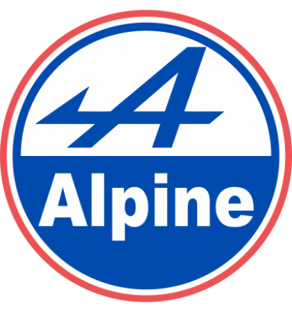 Autocollant Alpine Vintage - Stickers Renault