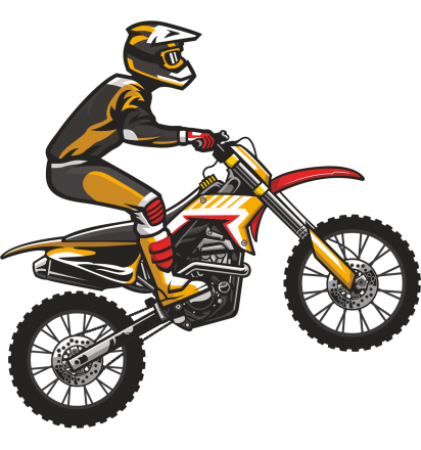 Autocollant de Motocross 3