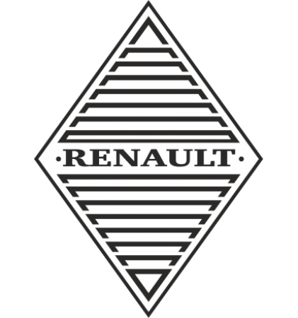 Stickers autocollant voiture logo Renault GT –