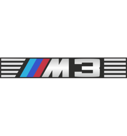 Autocollant Bmw M3 2 - Stickers Auto BMW