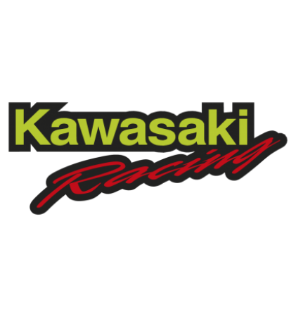 Autocollant Kawasaki Racing - Stickers Kawasaki