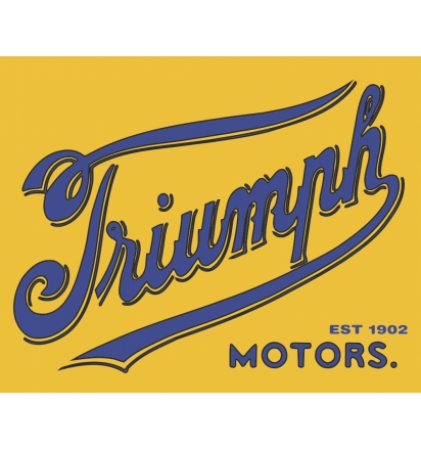 Autocollant Triumph Motors - Stickers Moto Triumph