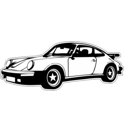 Sticker PORSCHE 911 - Stickers Porsche