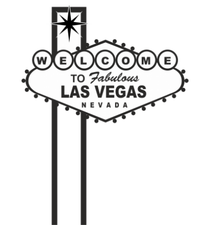 Autocollant Welcome to Las Vegas 2