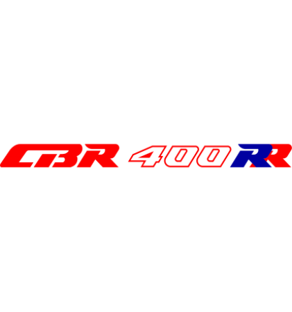 Autocollant Honda CBR 400 RR
