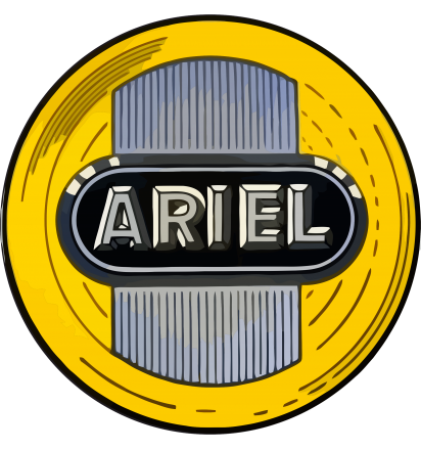 Autocollant Moto Ariel 1960