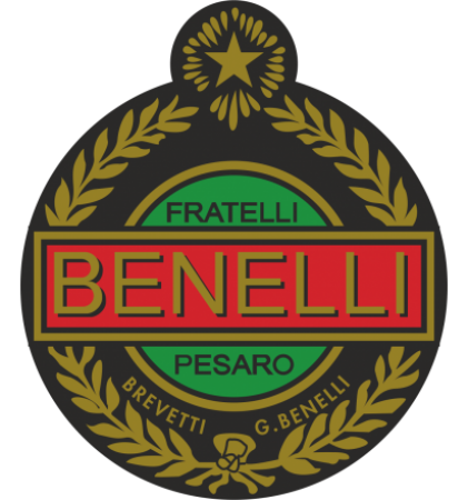Autocollant Moto Benelli Fratelli Pesaro