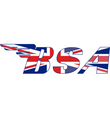 Autocollant BSA Union Jack