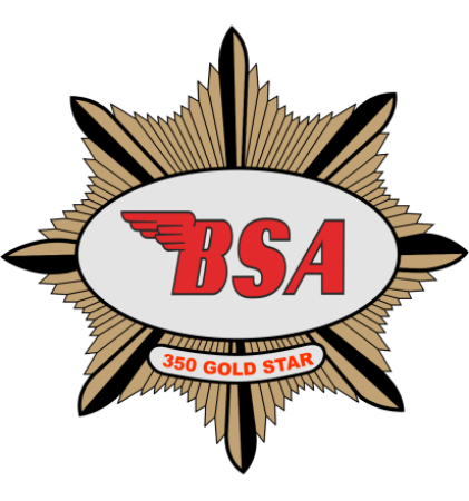 Autocollant BSA 350 Goldstar