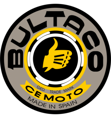 Autocollant Bultaco Logo