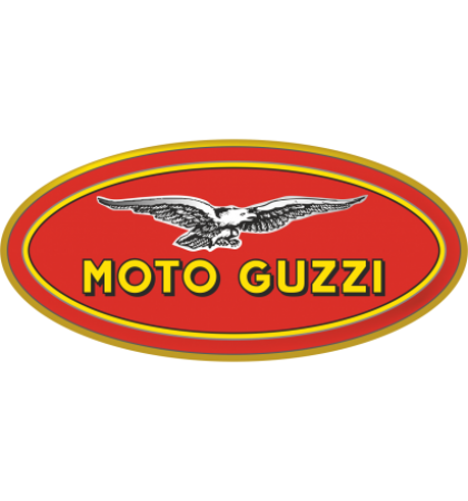 Autocollant Moto Guzzi Logo Rouge