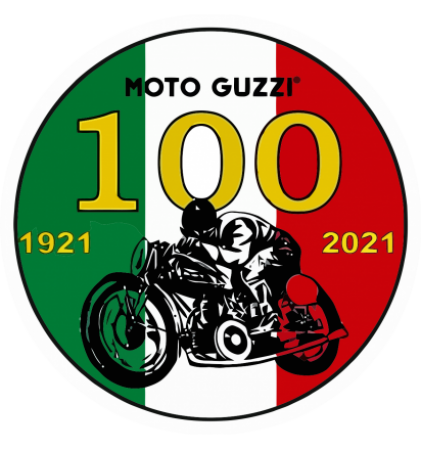 Autocollant Moto Guzzi Centenaire 1921-2021 | 2