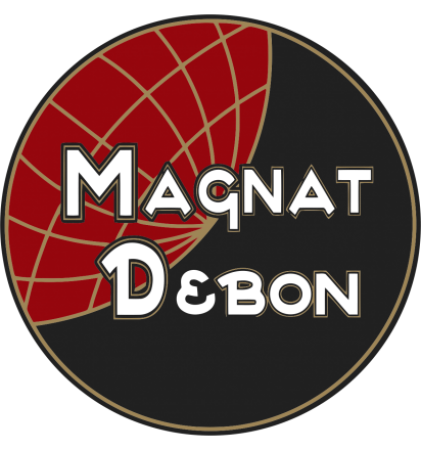 Autocollant Moto Logo Magnat Debon Rond