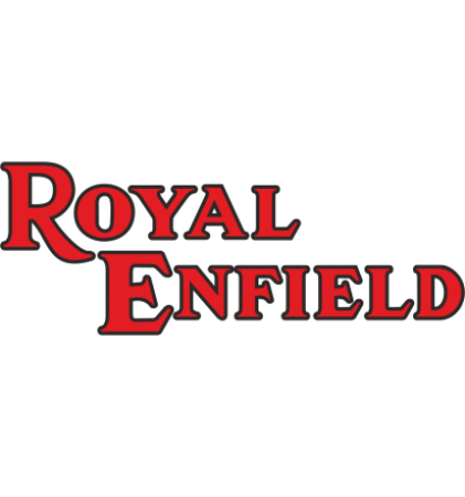 Autocollant Moto Royal Enfield Rouge et Noir
