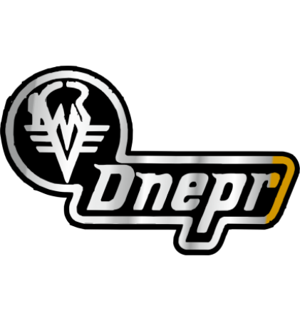 Autocollants Moto Dnepr Logo