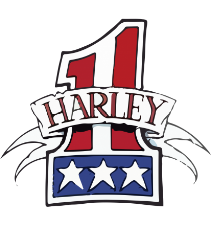 Autocollant Moto Harley USA #1