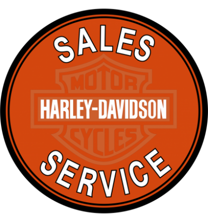 Autocollant Moto Harley Davidson Motorcycles Sales Service
