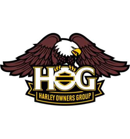 Autocollant Moto Harley Owners Group HOG Eagle