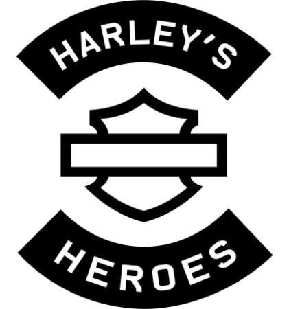 Autocollant Moto Harley Heroes