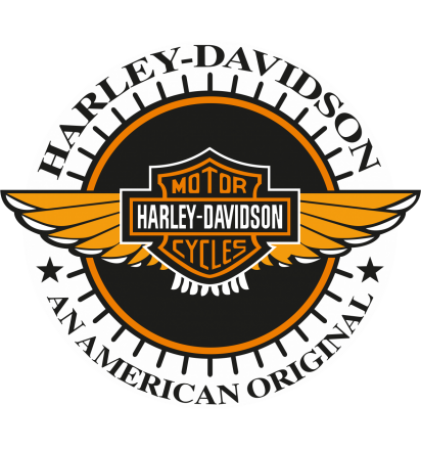 Autocollant Moto Harley Davidson American Original
