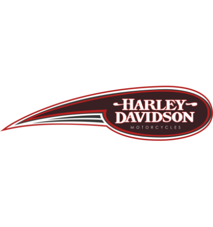 Autocollant Harley Davidson Classic Emblem Gauche