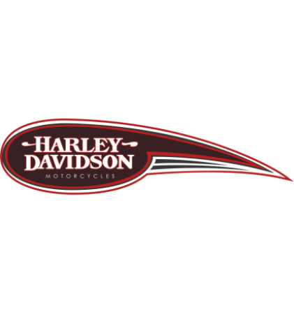 Autocollant Harley Davidson Classic Emblem Droite