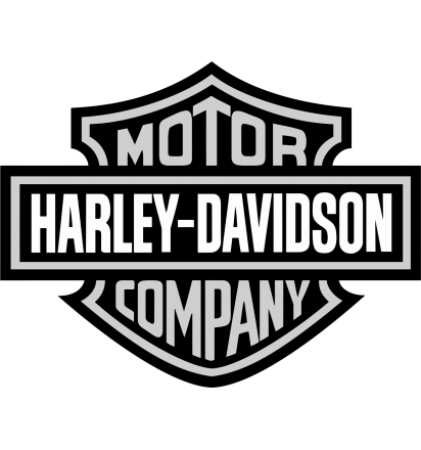 Logo Harley Davidson Bar and Shield Gris