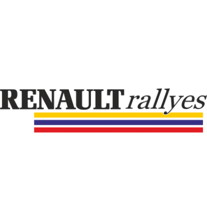 Autocollant Renault Rallyes